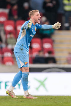 Djurgårdens målvakt Jacob Rinne