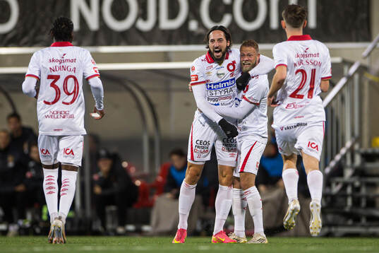 Degerfors Dijan Vukojevic jublar