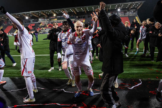 Degerfors Marcus Rafferty jublar