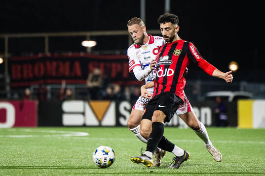Degerfors Daniel Sundgren och Brommapojkarnas Daleho