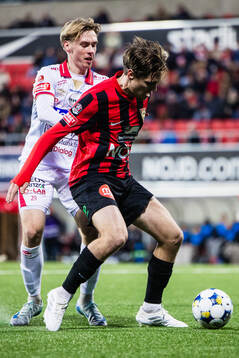 Degerfors Santeri Haarala och Brommapojkarnas Oliver Zandén