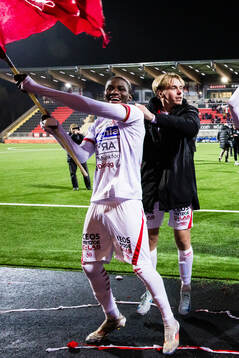 Degerfors Philippe Ndinga Ossiabadjouo jublar
