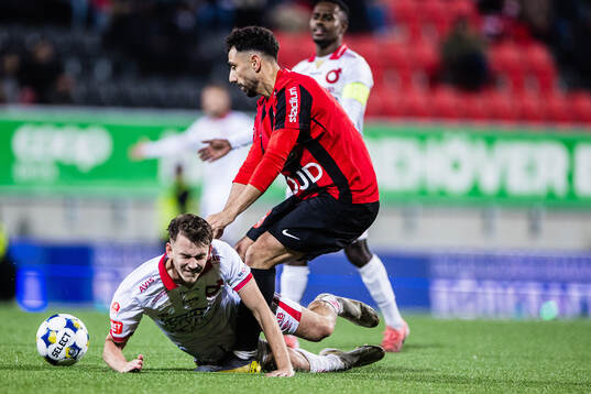 Degerfors Kazper Karlsson och Brommapojkarnas Daleho
