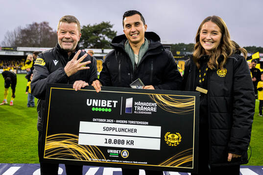 Mjällbys tränare Anders Torstensson tilldelas pris som