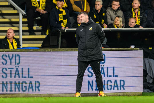 Häckens tränare Jens Gustafsson