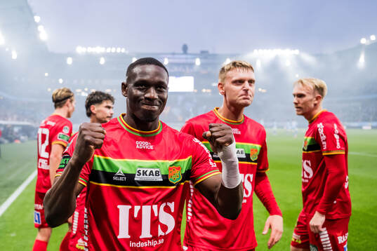 GAISs Ibrahim Diabate jublar