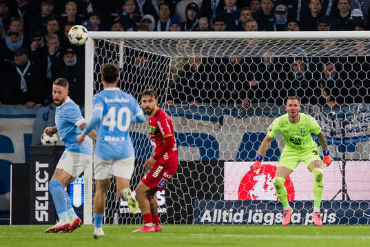 Malmö FFs målvakt Robin Olsen