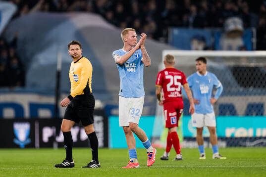 Malmö FFs Daniel Gudjohnsen