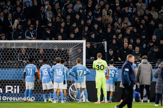 Malmö FFs spelare deppar
