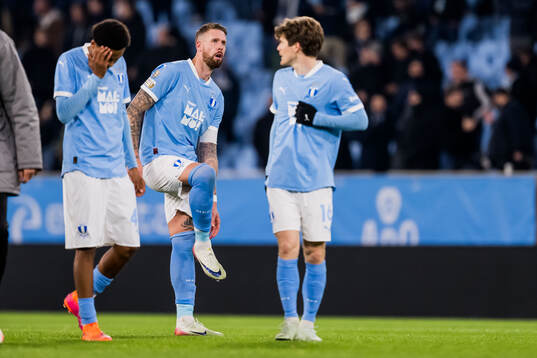 Malmö FFs Pontus Jansson deppar