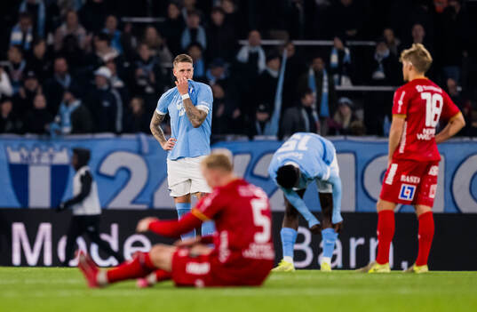 Malmö FFs Pontus Jansson deppar