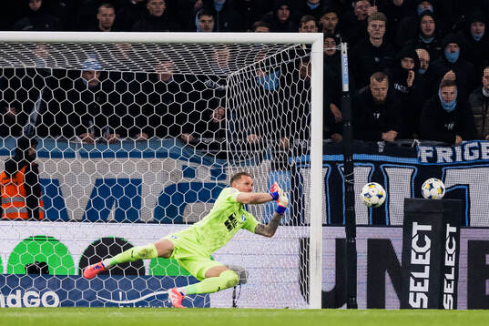 Malmö FFs målvakt Robin Olsen