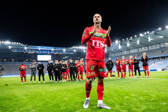 GAIS Gustav Lundgren jublar