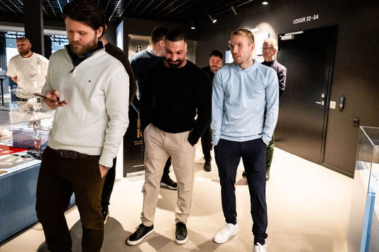 Josef Ahmad och Oscar Lewicki när