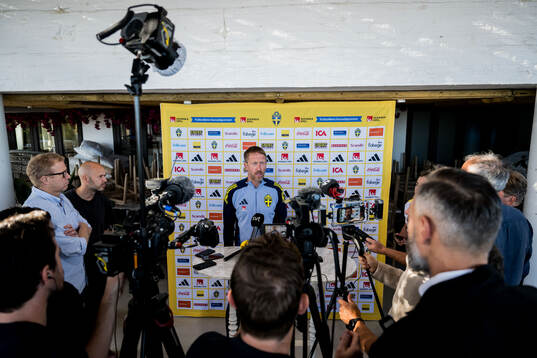Head coach Graham Potter of the Swedish national football