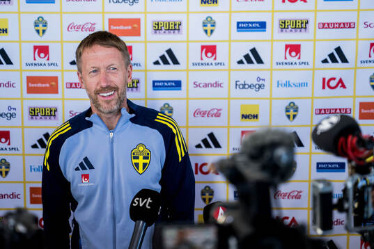 Head coach Graham Potter of the Swedish national football