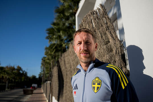 Head coach Graham Potter of the Swedish national football