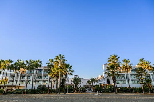 Exterior view of METT Hotel & Beach Resort, residence of