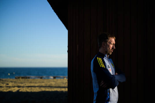 Head coach Graham Potter of the Swedish national football