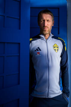 Head coach Graham Potter of the Swedish national football