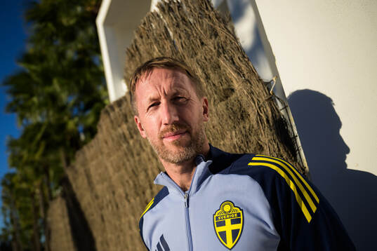 Head coach Graham Potter of the Swedish national football