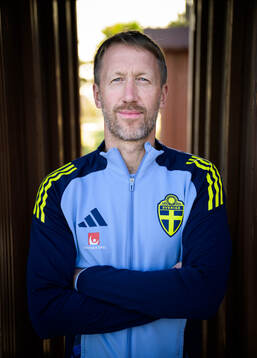 Head coach Graham Potter of the Swedish national football