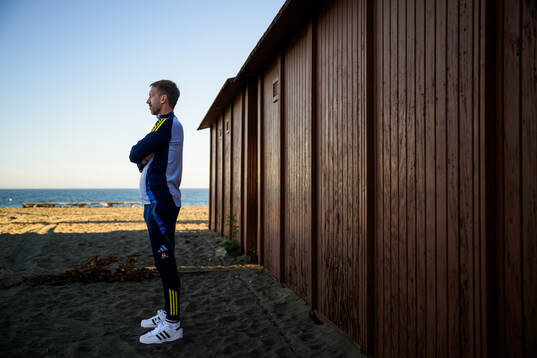 Head coach Graham Potter of the Swedish national football