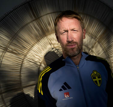 Head coach Graham Potter of the Swedish national football