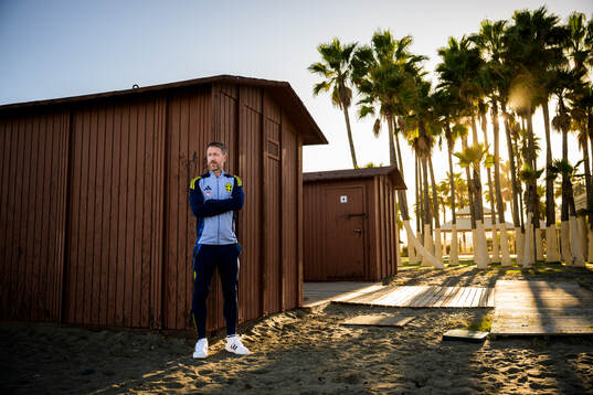 Head coach Graham Potter of the Swedish national football