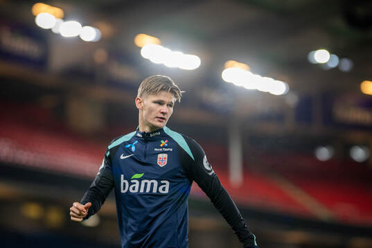 David Møller Wolfe of the Norwegian national football team