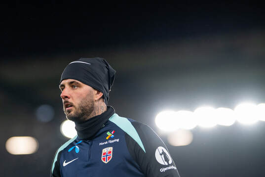 Aron Bizet Dønnum of the Norwegian national football team