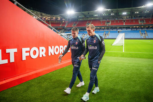 Fredrik André Bjørkan and Marcus Holmgren Pedersen of the