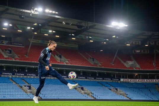 Thelo Aasgaard of the Norwegian national football team