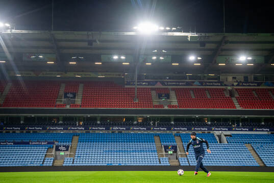 Aron Bizet Dønnum of the Norwegian national football team