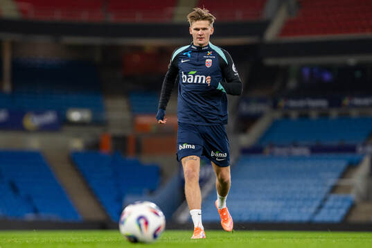 David Møller Wolfe of the Norwegian national football team