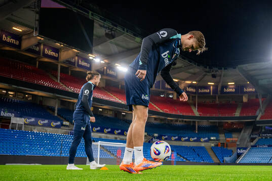 David Møller Wolfe of the Norwegian national football team