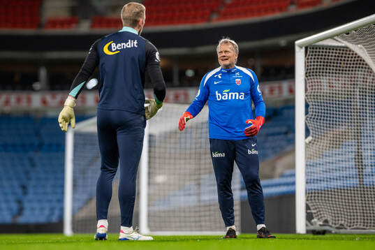 Frode Grodås, goalkeeper coach of the Norwegian national