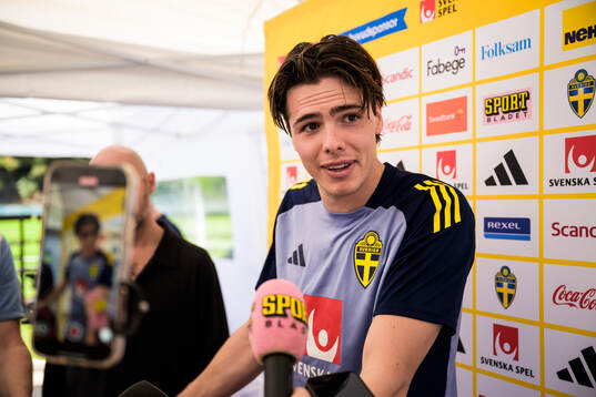 Jacob Widell Zetterström of the Swedish national football