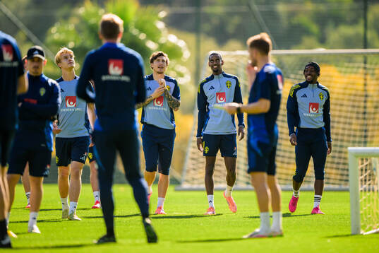 Lucas Bergvall, Victor Nilsson Lindelöf, Alexander Isak