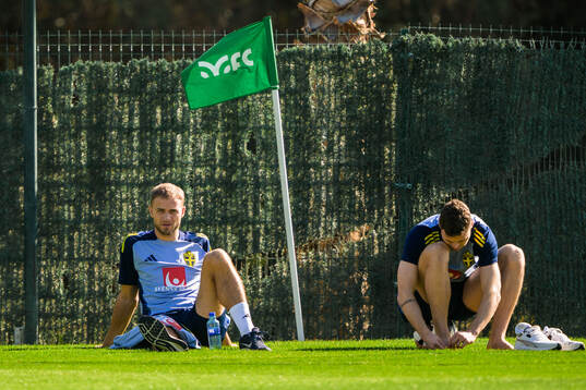Gustav Lundgren and Gabriel Gudmundsson of the Swedish