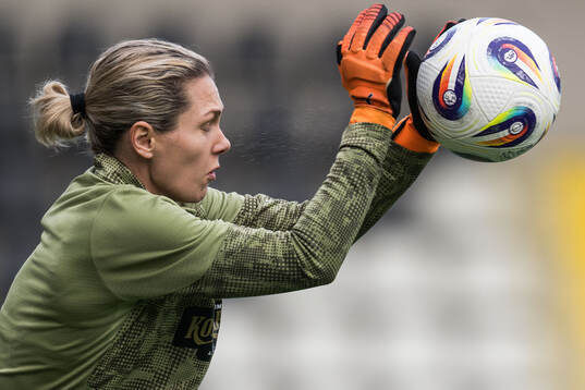 During a training session with Häcken
