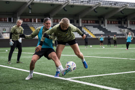 Hanna Wijk and Alice Bergström