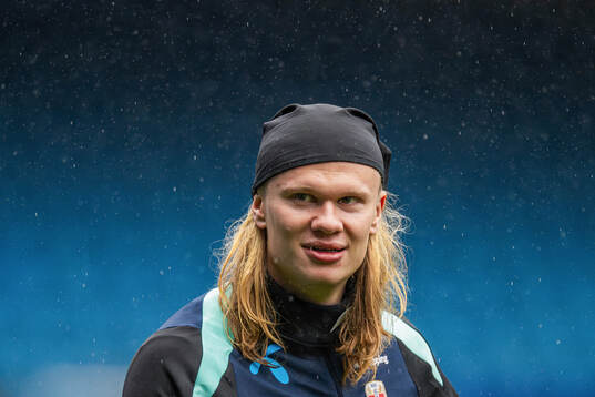 Erling Braut Haaland of the Norwegian national football team