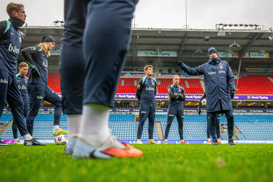 Ståle Solbakken, head coach of the Norwegian national