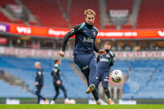Kristian Thorstvedt of the Norwegian national football team