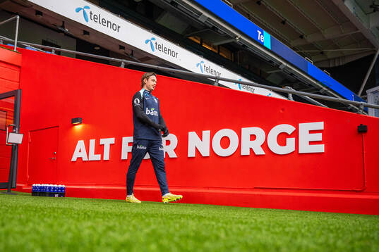 Patrick Berg of the Norwegian national football team