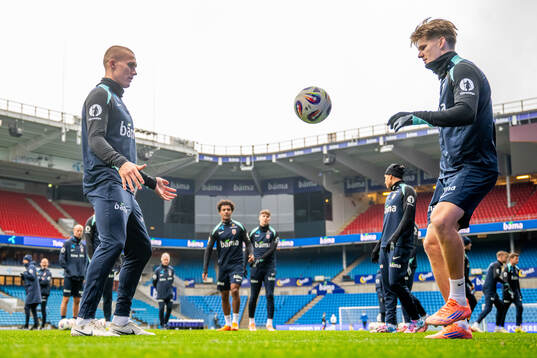 Leo Østigård and David Møller Wolfe of the Norwegian