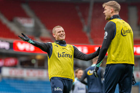 Julian Ryerson of the Norwegian national football team