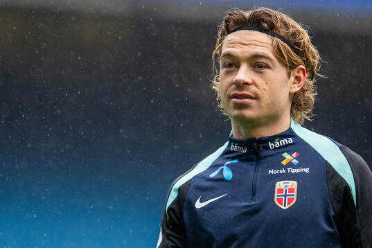Patrick Berg of the Norwegian national football team