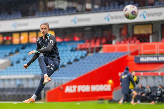 Thelo Aasgaard of the Norwegian national football team